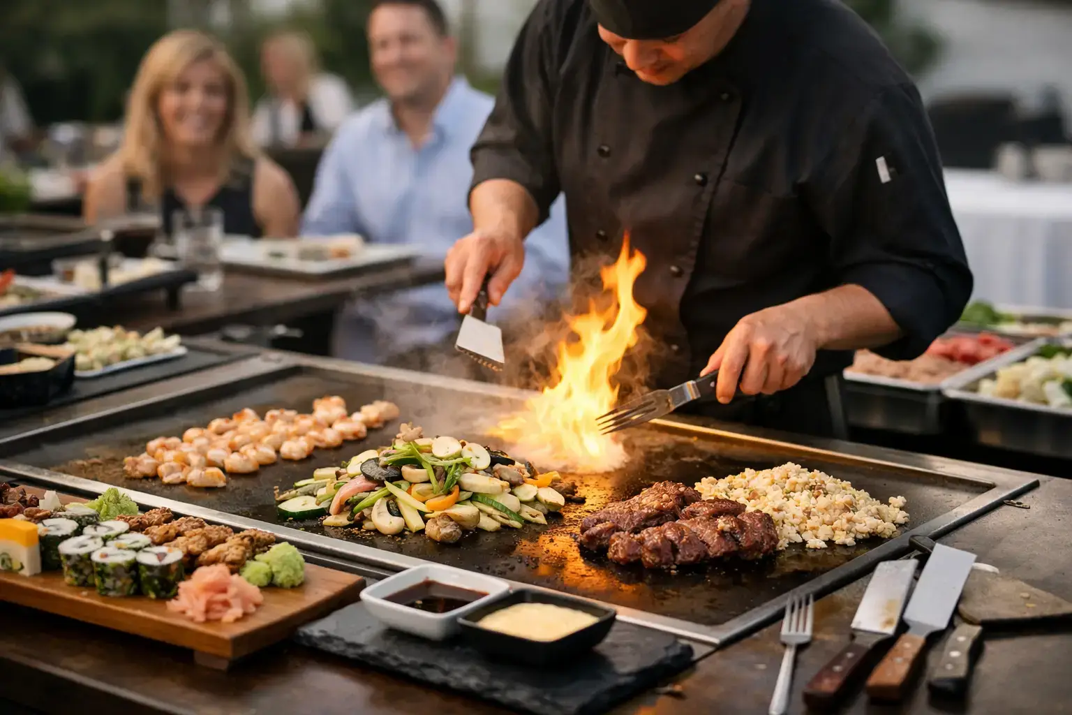 What to Expect From Hibachi Catering