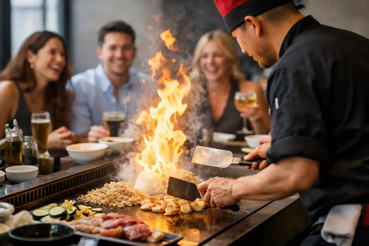 Why Live Hibachi Catering Entertainment Wins
