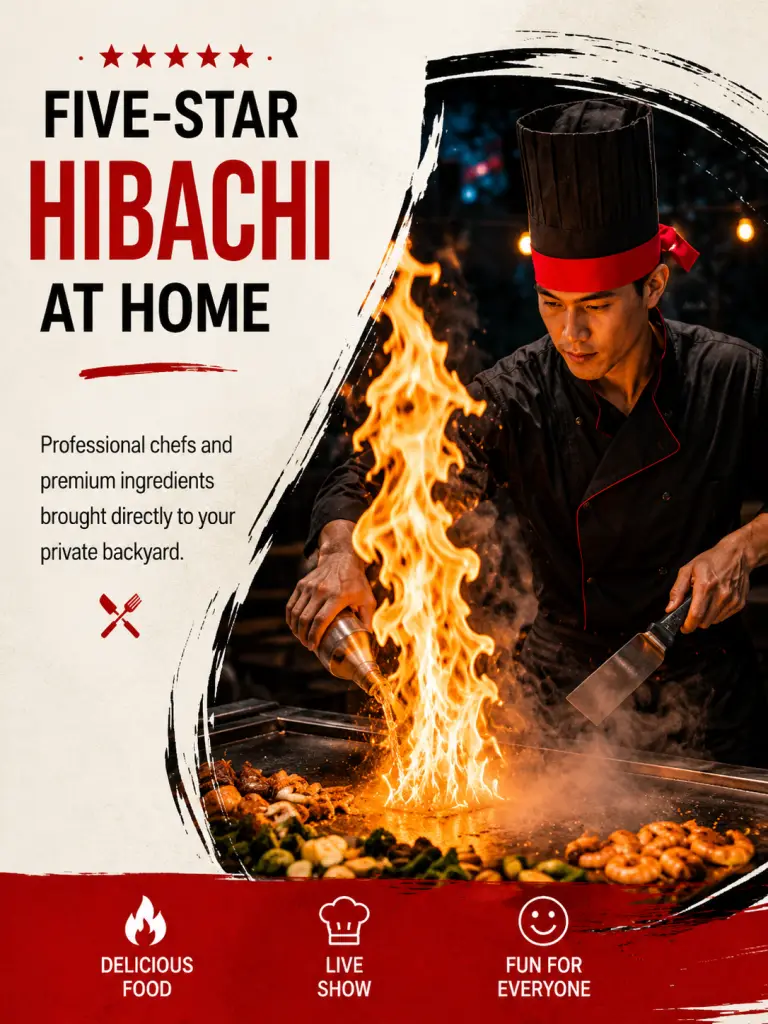 hibachi private chef