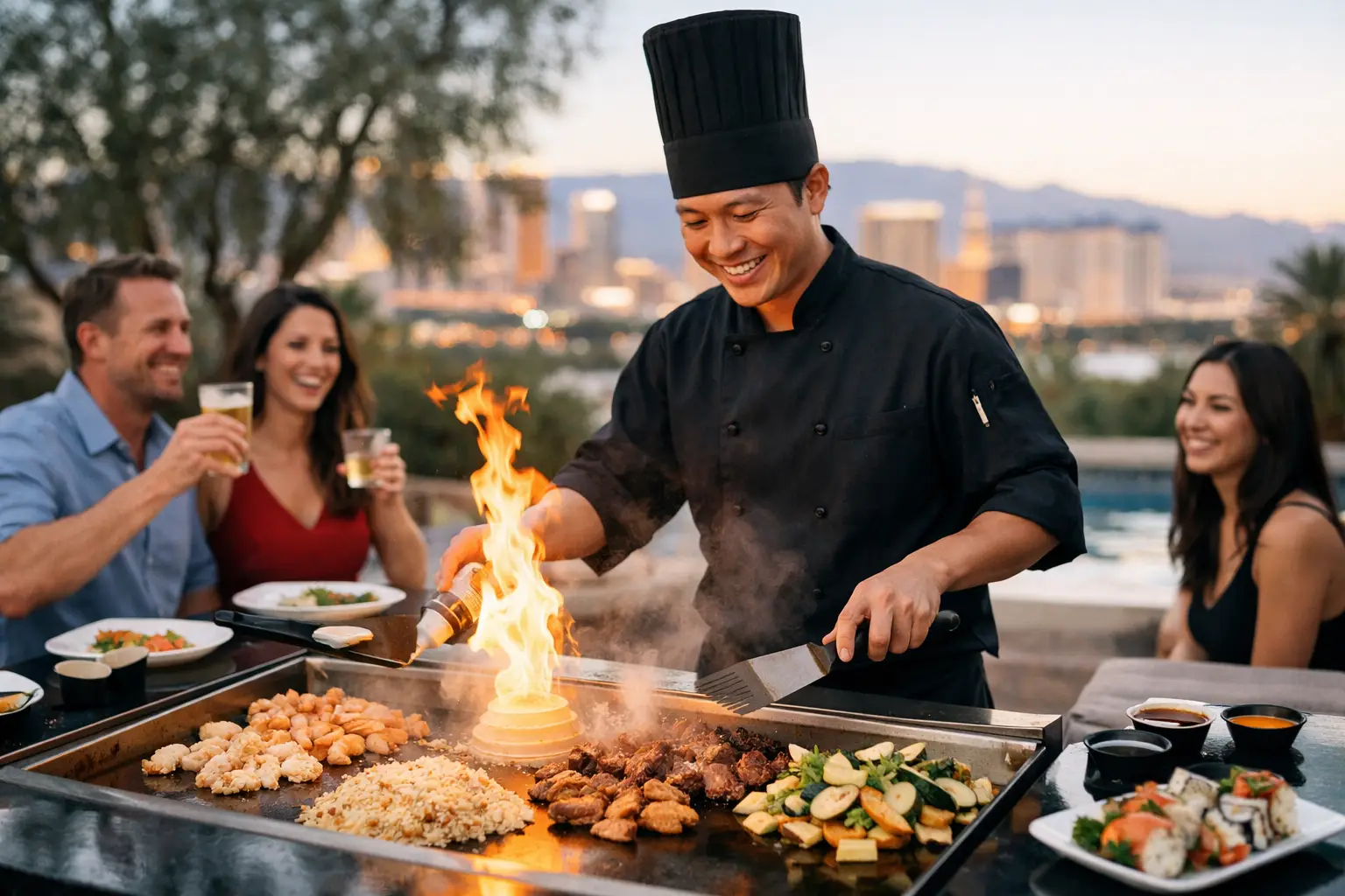 Mobile Hibachi Las Vegas for Private Parties